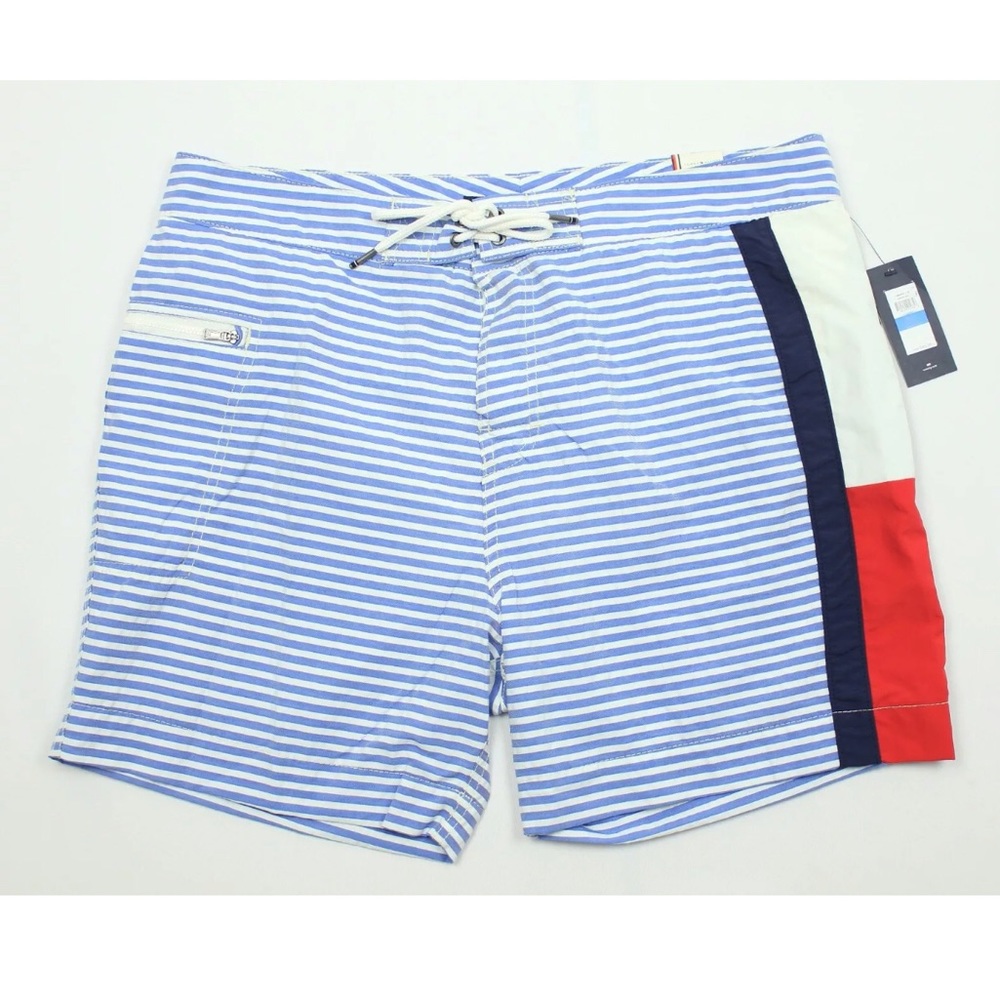 TOMMY HILFIGER Swim Shorts Box Flag Sz 2XL